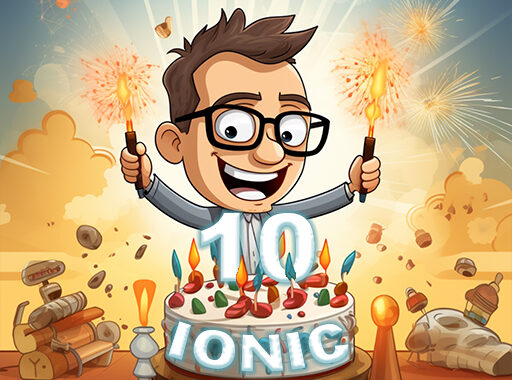 Let's celebrate 10 years of Ionic framework ;-)