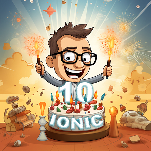 Let's celebrate 10 years of Ionic framework ;-)